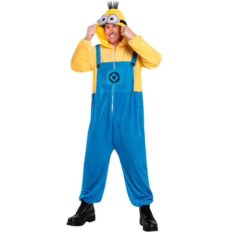 Disfraz de Minion onesie adulto unisex Hombre