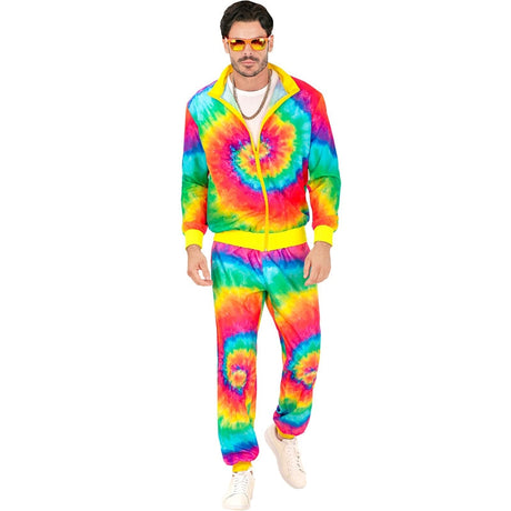 Disfraz de Chándal Tie Dye para hombre