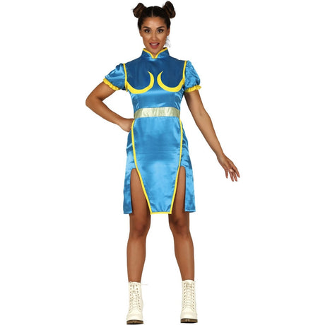 Disfraz de Chun-Li Street Fighter para mujer