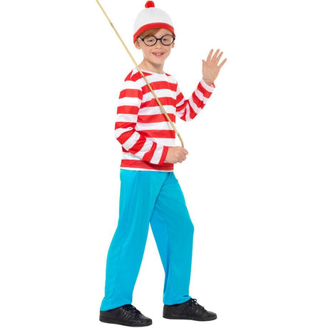 Disfraz de Dónde está Wally para niño perfil