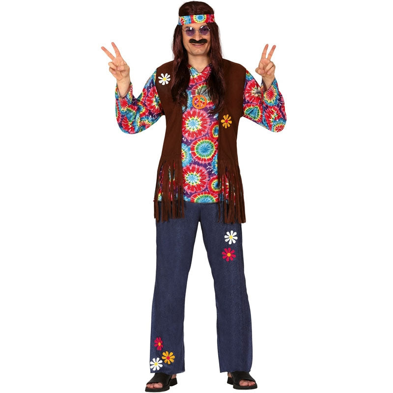 Disfraz de Hippie Woodstock para hombre