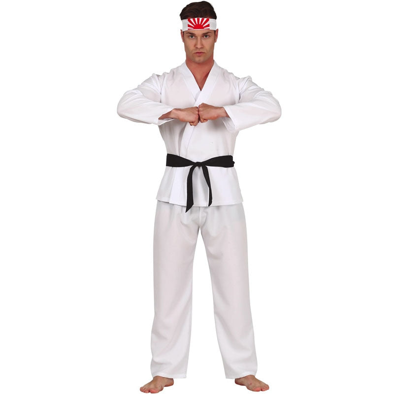 Disfraz de Luchador Karate Ryu para hombre