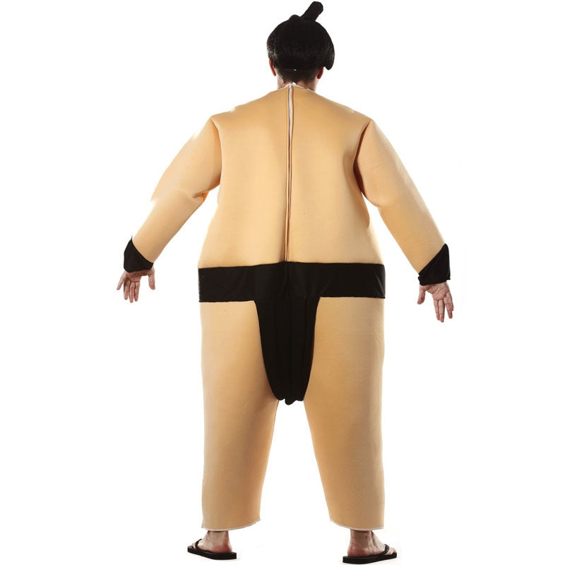 Disfraz de Luchador Sumo para hombre espalda