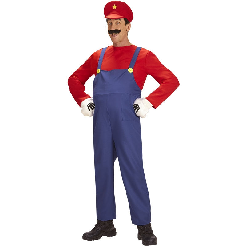 Disfraz de Mario Bros clásico para hombre