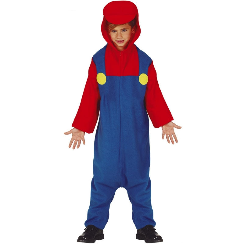 Disfraz de Mario Bros Kigurumi para niño