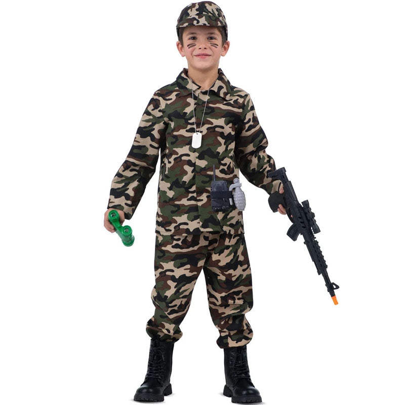 Costume carnevale shops militare