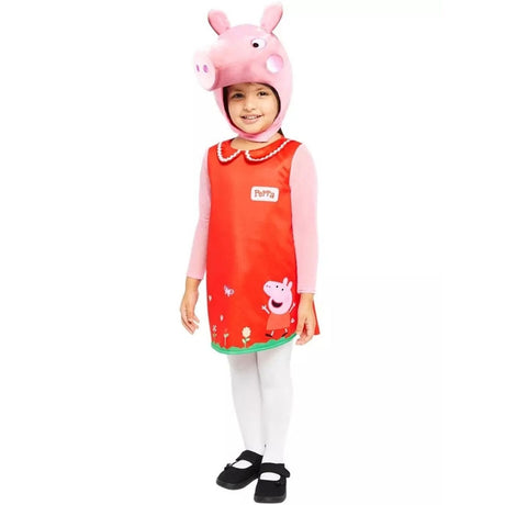 Disfraz de Peppa Pig para niña