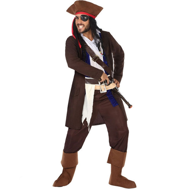 Disfraz de Pirata Jack Sparrow para hombre