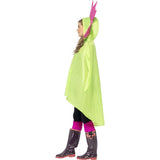 Disfraz de Flor Poncho Impermeable perfil