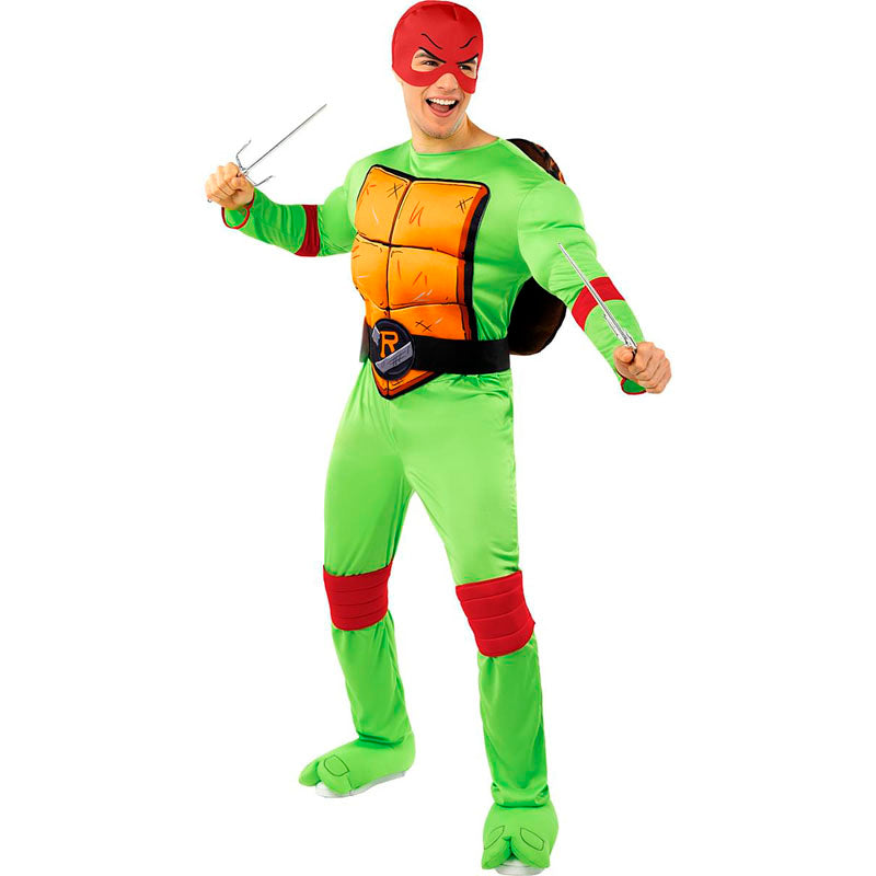 Disfraz de Raphael de Las Tortugas Ninja para hombre