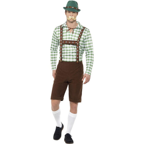 Disfraz de Tirolés Oktoberfest verde para hombre