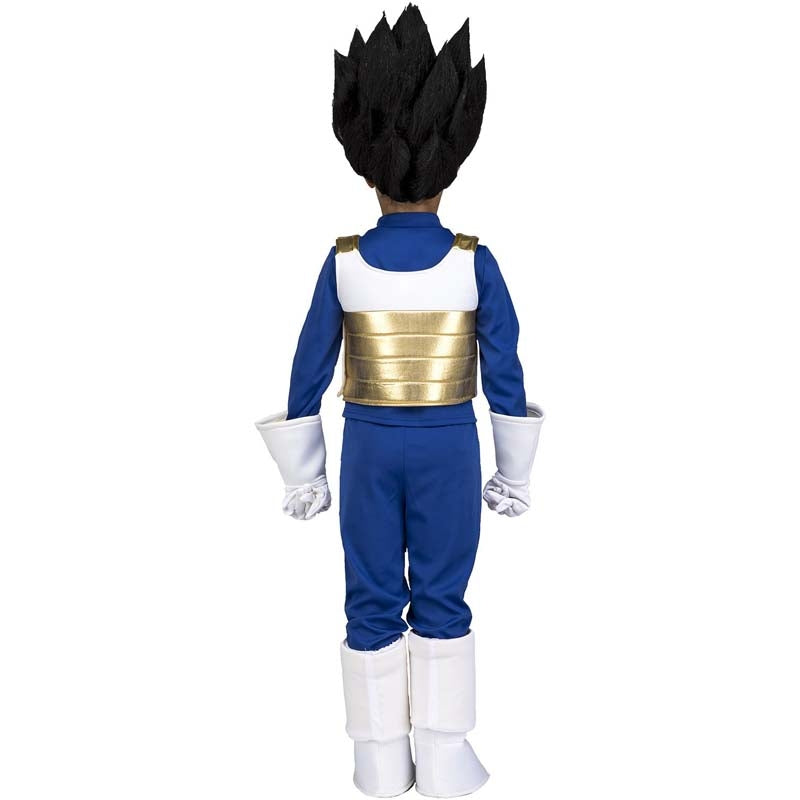 Disfraz de Vegeta para niño Dragon Ball espalda