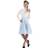 Disfraz de Pin Up Azul para mujer