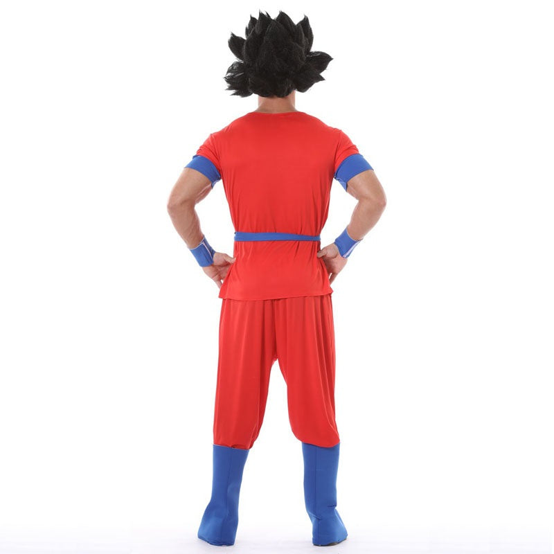 Disfraz de Son Goku para hombre espalda