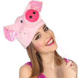 Gorro Cerdo rosa