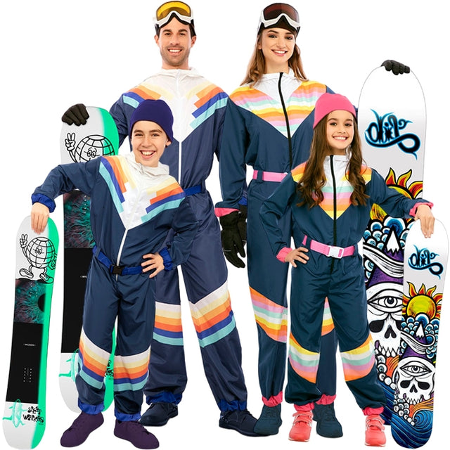 Disfraces Esquiadores de Snowboard para grupos y familias