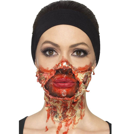 Kit maquillaje zombie realista con látex packaging