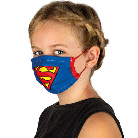 Mascarilla infantil de Superman homologada