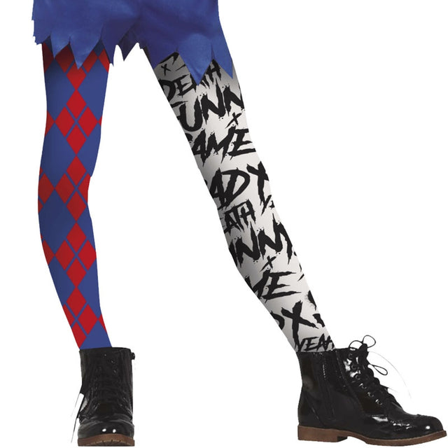 Pantys Harley Quinn para niñas