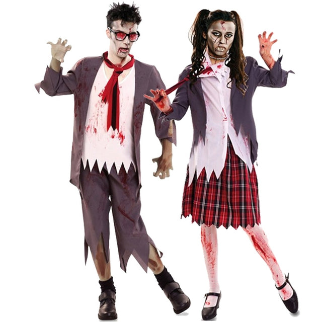 Parejas Colegiales Zombis Sangrientos