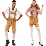 Pareja Lederhose Oktoberfest adulto