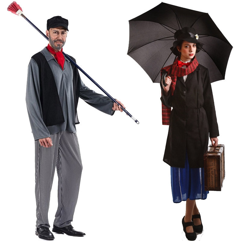 Pareja Mary Poppins y Deshollinador