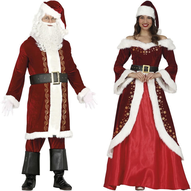 Pareja de Santa Claus Deluxe