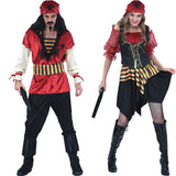 Pareja Piratas Rojos