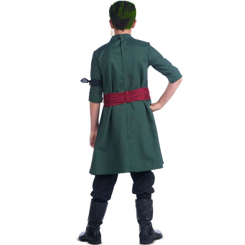 Disfraz de Roronoa Zoro One Piece para niño Espalda