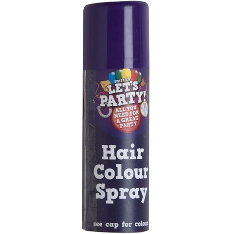 Spray de pelo color morado	