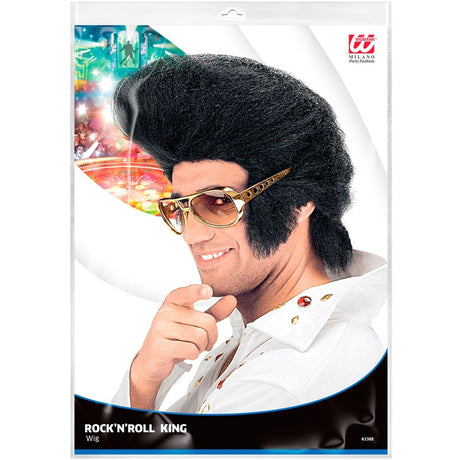 Peluca Elvis Rey del Rock packaging