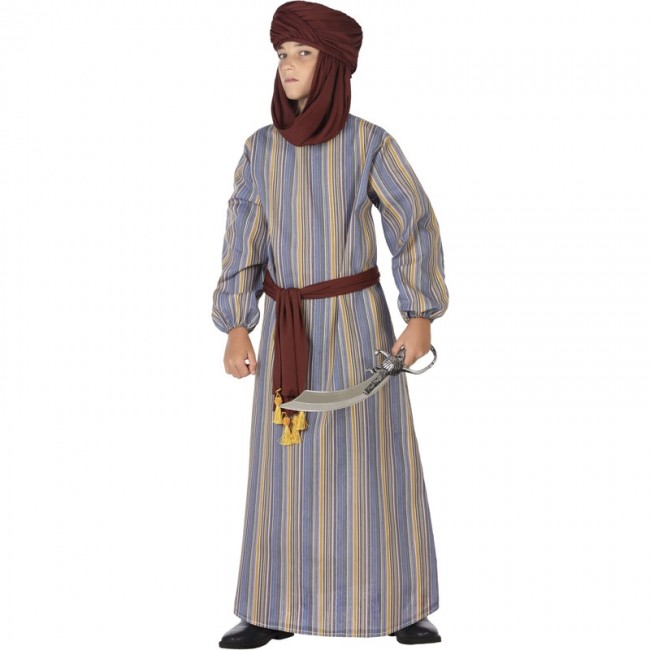 vestito di carnevale bambino aladino sceicco arabo