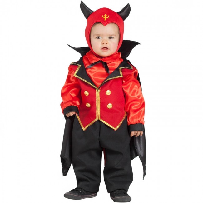Costume Demone Lucifero neonato per il suo primo Halloween