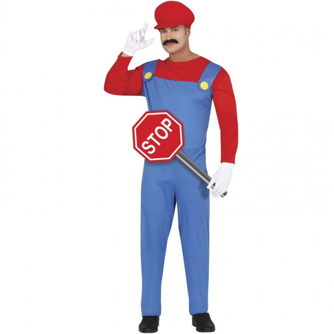 Costume da Super Mario da uomo