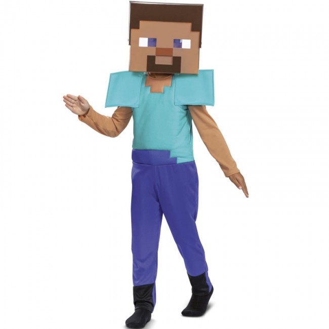 Costume Steve Classico Minecraft™ bambino : Costumi bambini,e