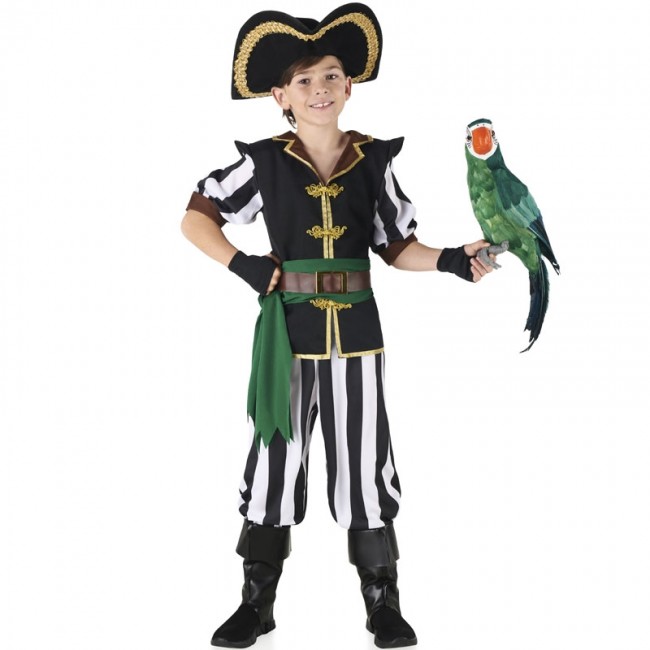 Souza! Costume Pirata Duncan - Multicolor - Pappagallo Incluso! unisex ( bambini)