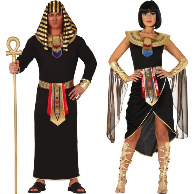 Costumi adulti coppia egiziana