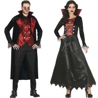 Nuovi Costumi Da Vampiro Adulti Donna Uomo Festa Di Halloween Vampiro  Coppia Film Cosplay Vestito Operato Abbigliamento Abiti Y0913 Da 157,54 €
