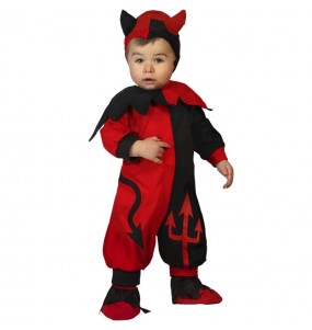 Travestimento da Demone rosso e nero per neonato