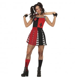 Costume Carnevale Donna - Stile Horror Harley Quinn: Acquista Online su