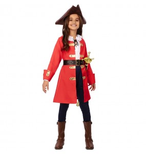 Costume da Pirata uncinata elegante per bambina