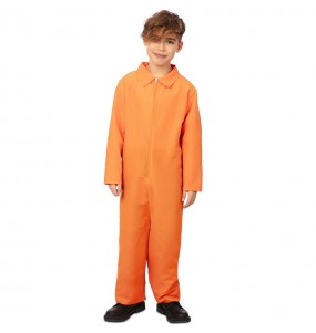 Costume da Prigioniero arancione per bambino