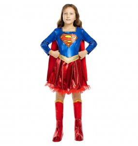 Costume da Eroina deluxe Supergirl per bambina