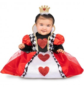 Costume da Monarca di cuori per neonato