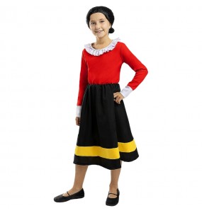 Costume da Olivia Oyl per bambina