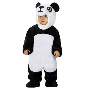 Costume da Orso panda allo zoo per neonato