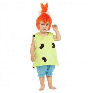 Costume da Pebbles I Flintstones per neonato