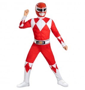 Costume da Power Ranger Rosso per bambino