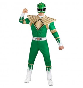 Costume da Power Ranger verde per uomo