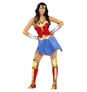 Costume da Supereroina Wonder Woman a Themyscira per donna